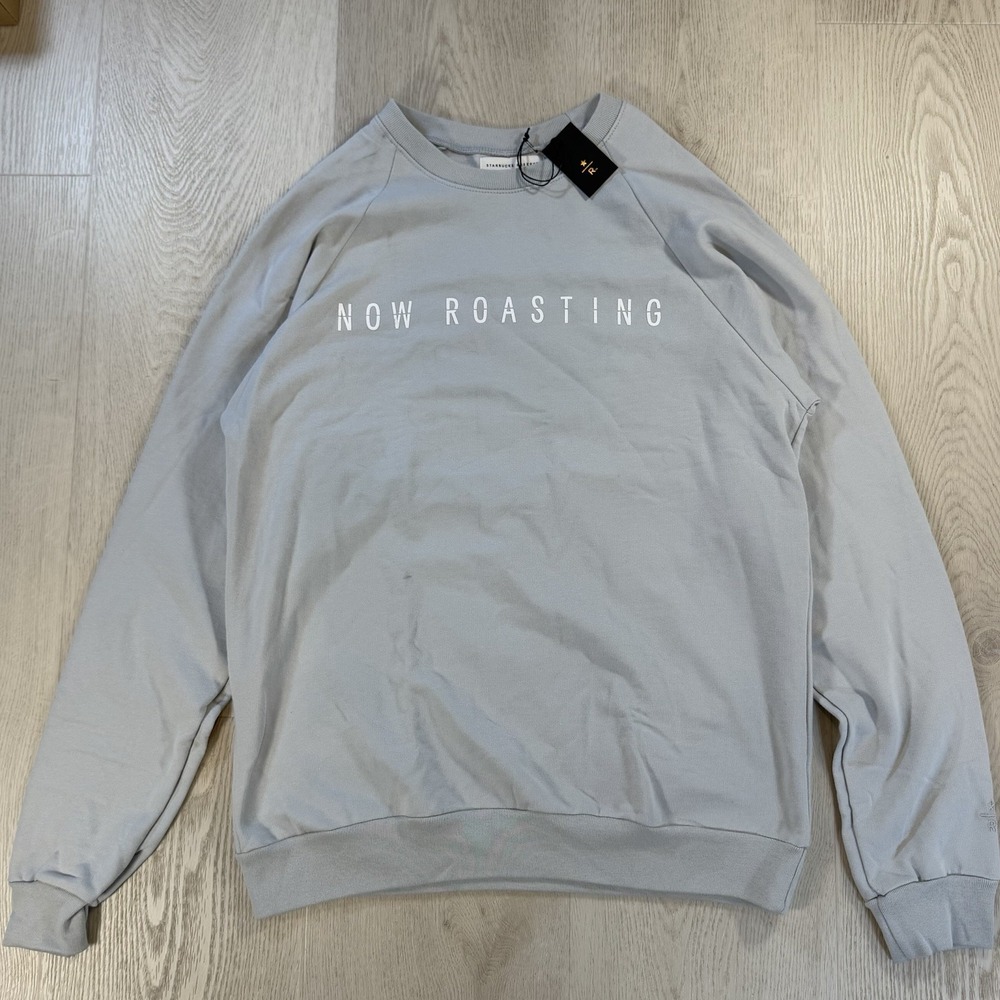 Starbucks Reserve Roastery New York Now Roasting Global Ticker Sweatshirt